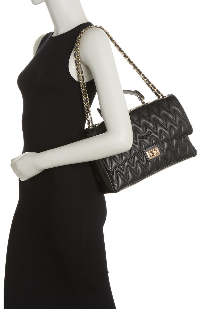 VALENTINO BY MARIO VALENTINO Posh Leather Shoulder Bag, Alternate, color,