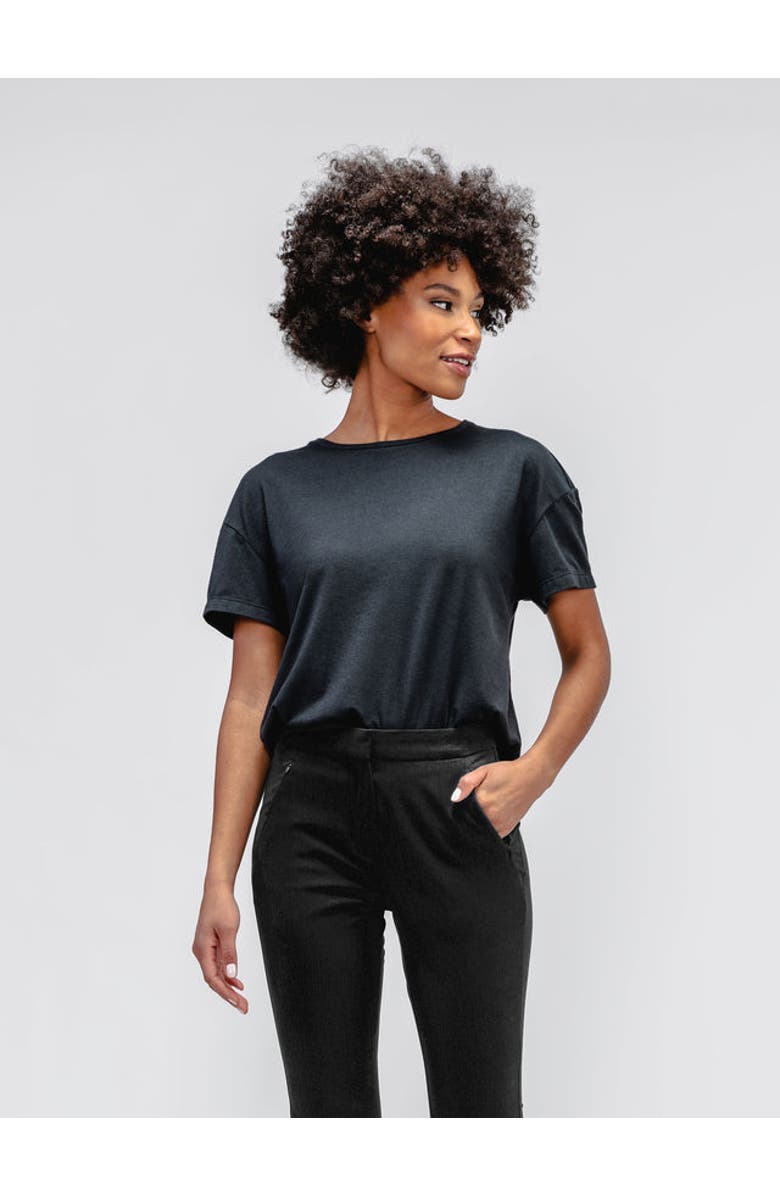 Ministry of Supply Women's Composite Merino Boxy Tee, Alternate, color, 