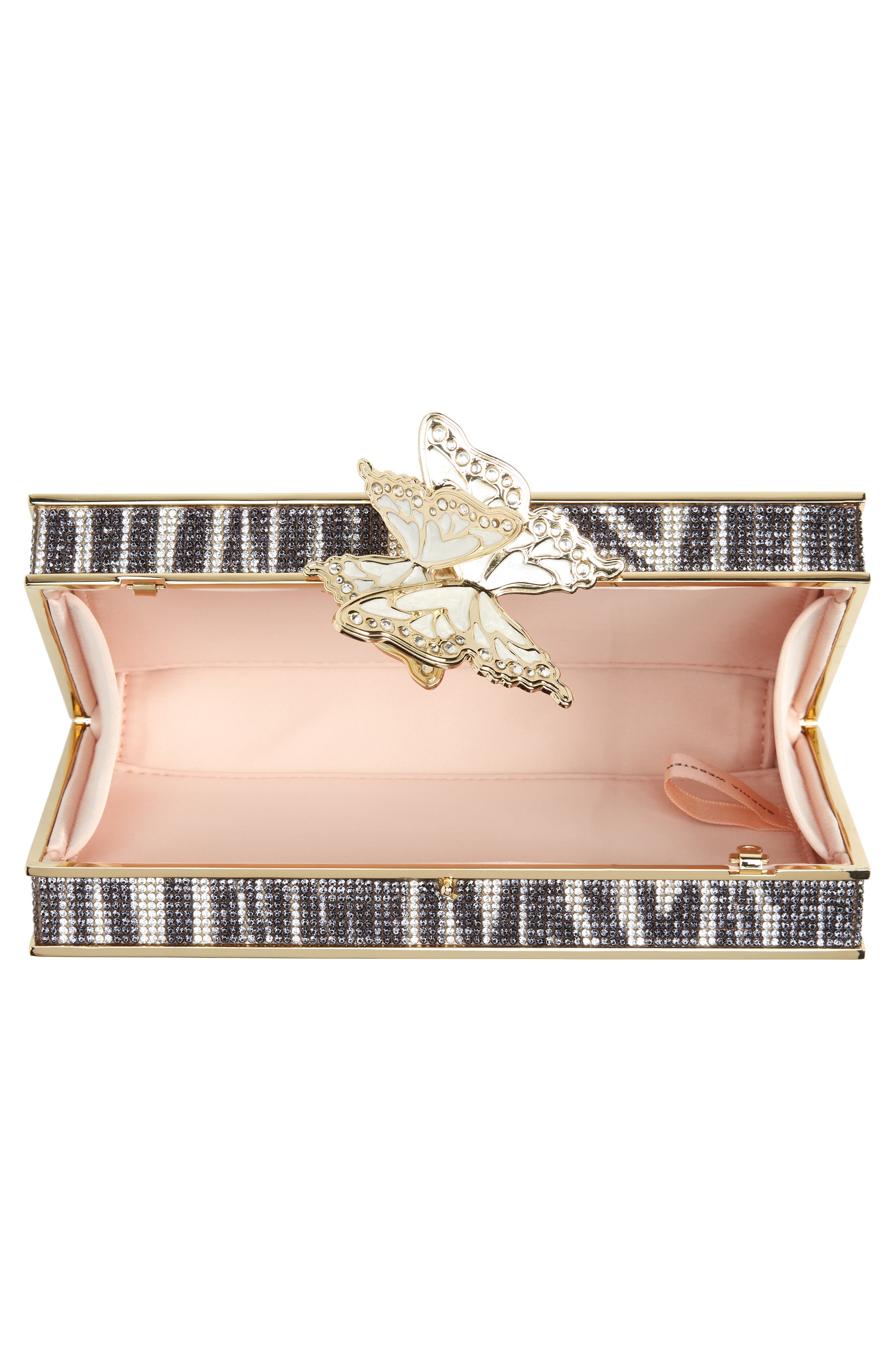 SOPHIA WEBSTER Clara Crystal Box Clutch, Alternate, color, 