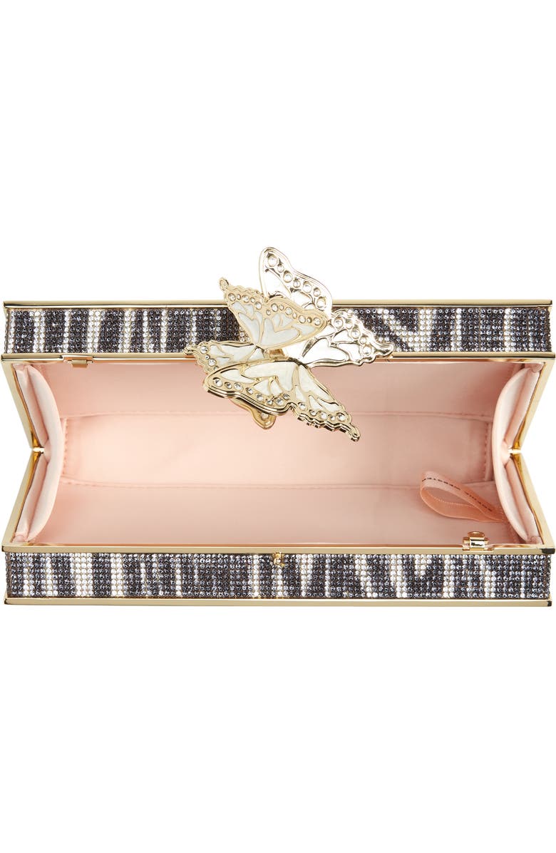 SOPHIA WEBSTER Clara Crystal Box Clutch, Alternate, color,