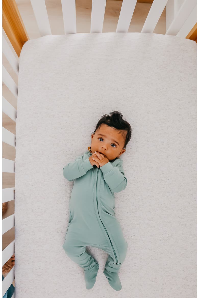 Zip-Up Footie Pajamas, Alternate, color, BRIAR