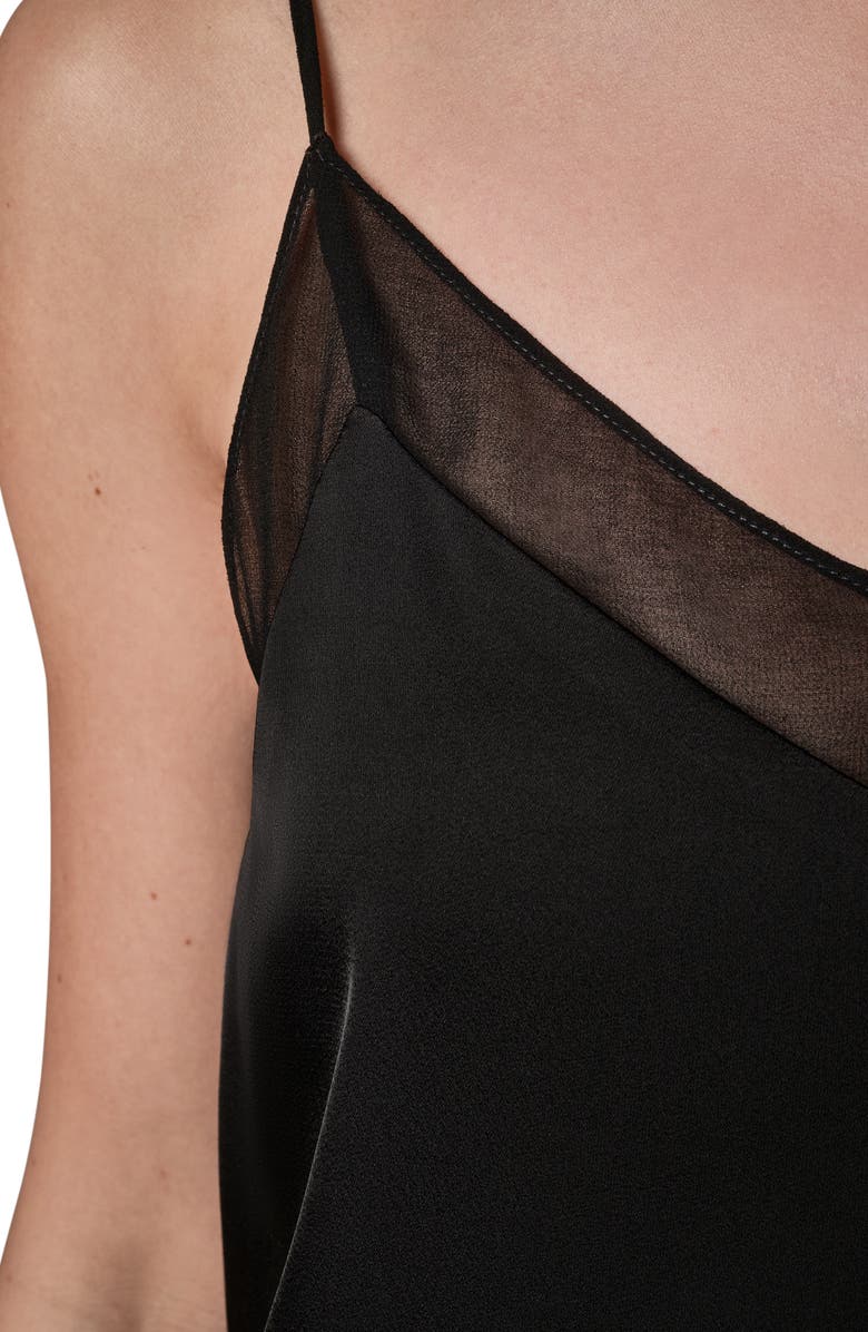 Donna Karan New York Mesh Trim Camisole, Alternate, color, 