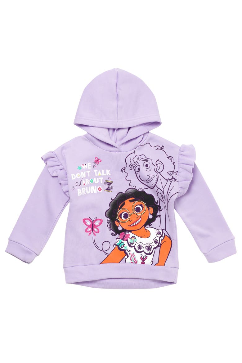 Encanto Fleece Hoodie, Main, color, Mirabel Bruno Lilac