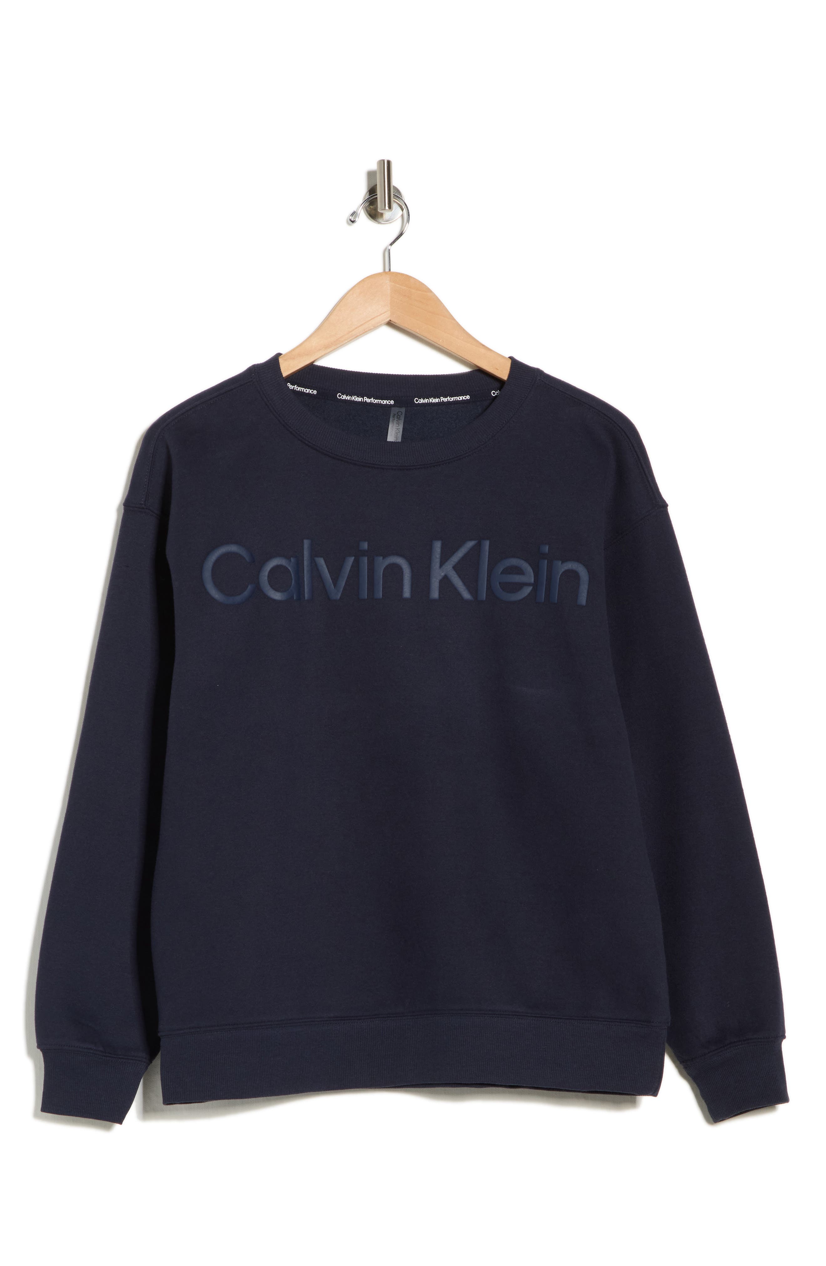Calvin Klein Puff Print Fleece Sweatshirt