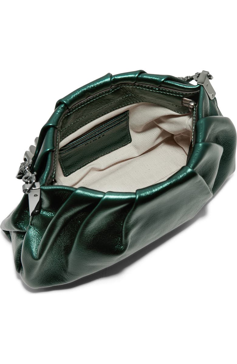 AIMEE Chill Out Frame Clutch, Alternate, color, Metallic Forest