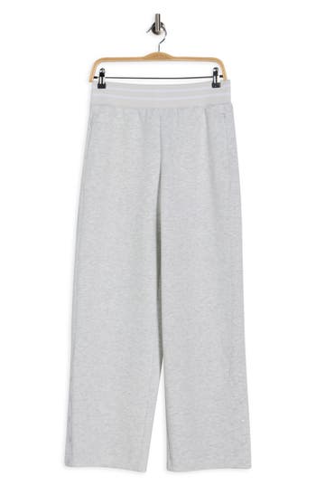 90 Degree By Reflex Scuba Sanctuary Wide Leg Pants In Gray