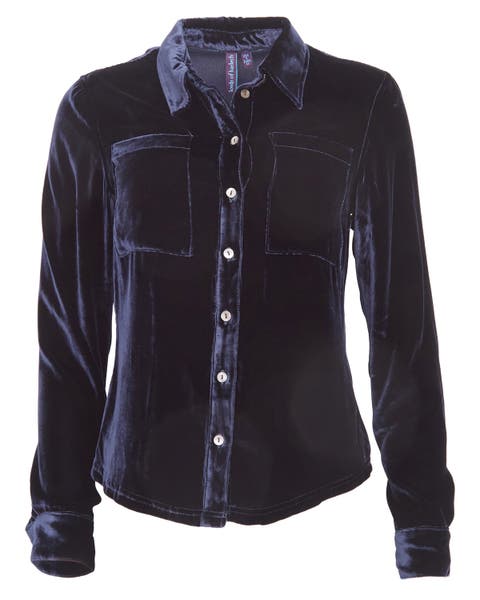 Sylvia Velvet Shirt