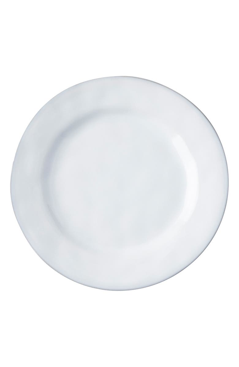 Juliska Quotidien White Truffle Dessert/Salad Plate, Main, color, White