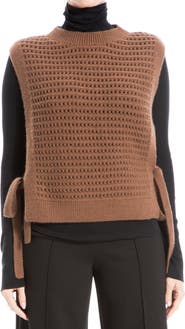 MAX STUDIO Mock Neck Sweater Vest