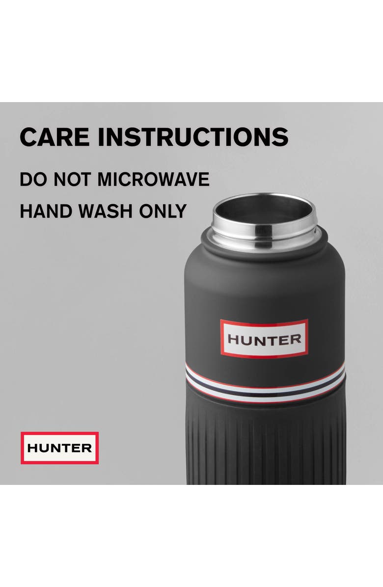 Hunter GoGrip Hydration Stainless Steel Tumbler with Carry Handle, Alternate, color, Black