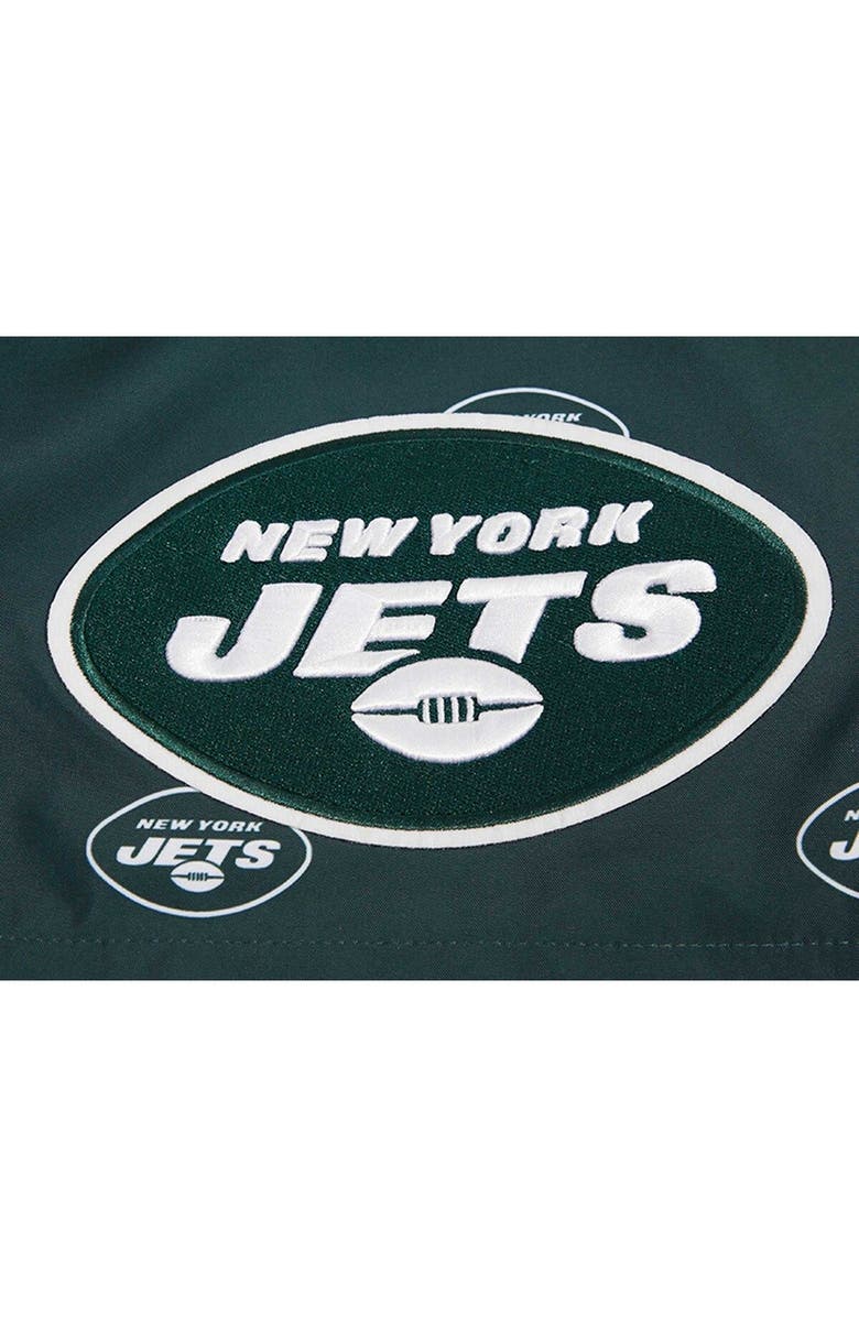 PRO STANDARD Men's Pro Standard  Green New York Jets Allover Print Mini Logo Shorts, Alternate, color, Green