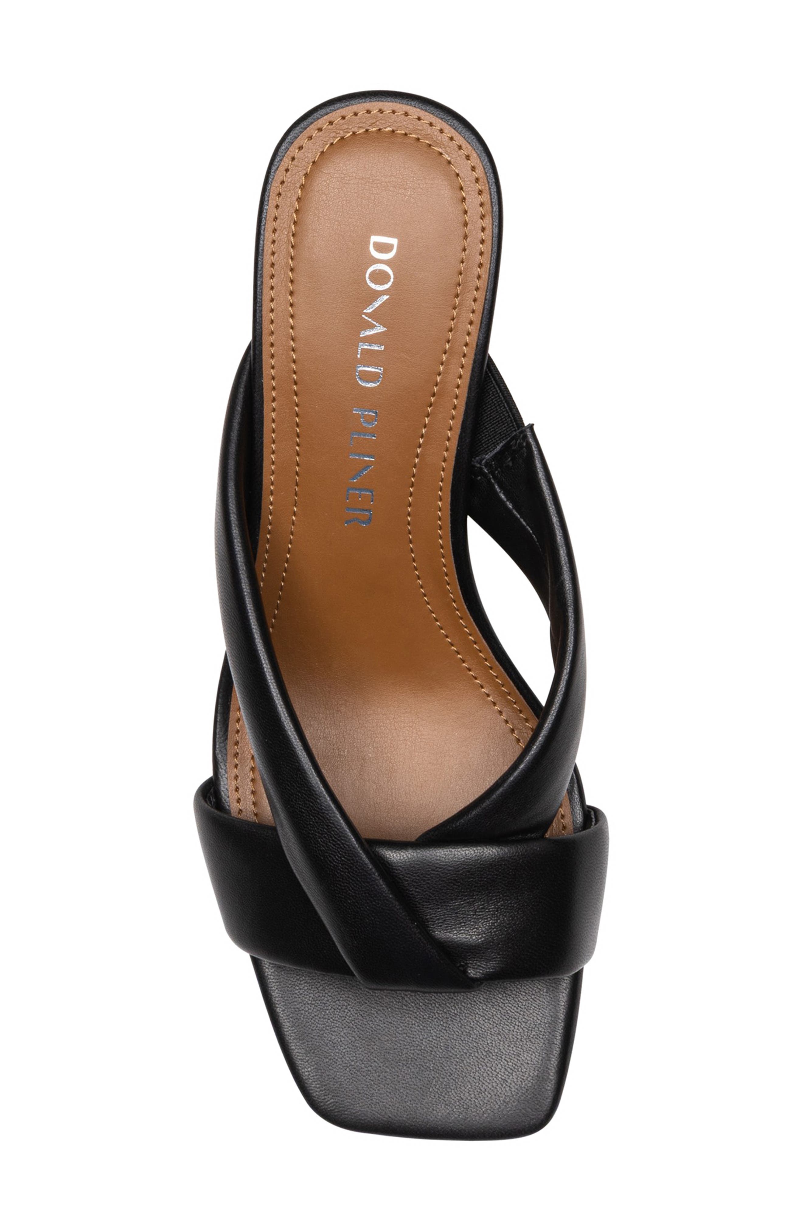 Gennessa Sandal, Alternate, color, BLACK