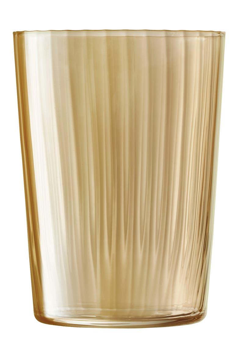 Set of 4 Gems Tumblers, Alternate, color, BROWN