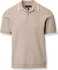 rag & bone Harvey Rib Polo Sweater