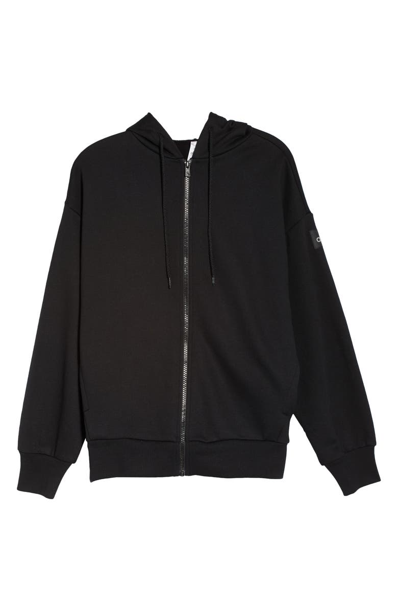 Alo Hype Full Zip Hoodie, Alternate, color, 