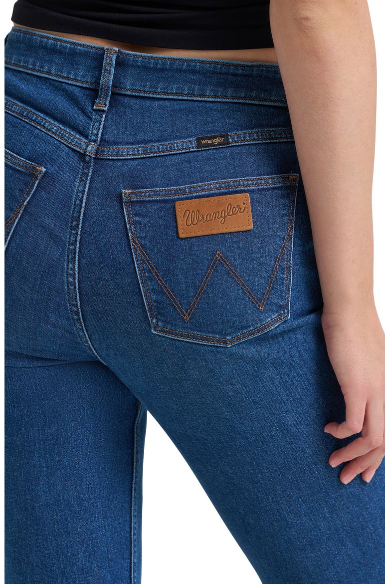 Western High Waist Flare Leg Jeans, Alternate, color, WYOMING