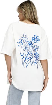 Belle & Bloom Back To Bloom Oversized T-Shirt