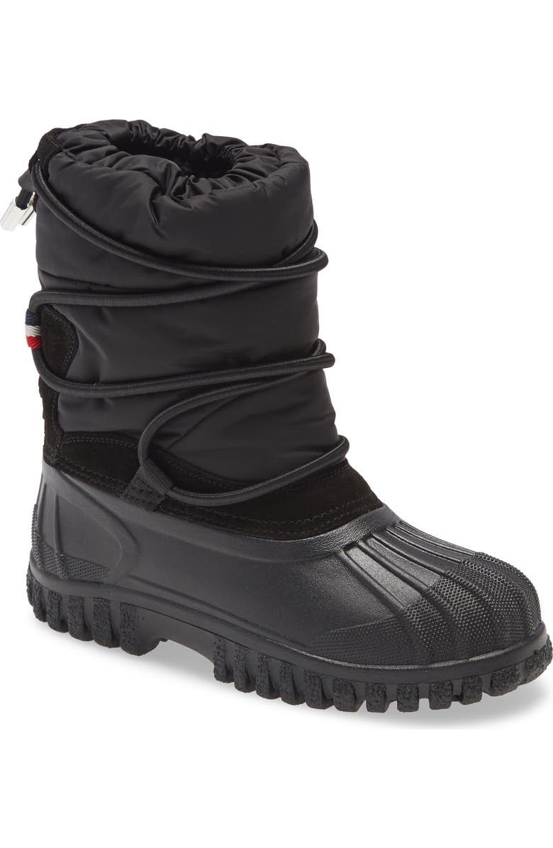 Moncler Chris Faux Fur Lined Waterproof Snow Boot, Main, color,