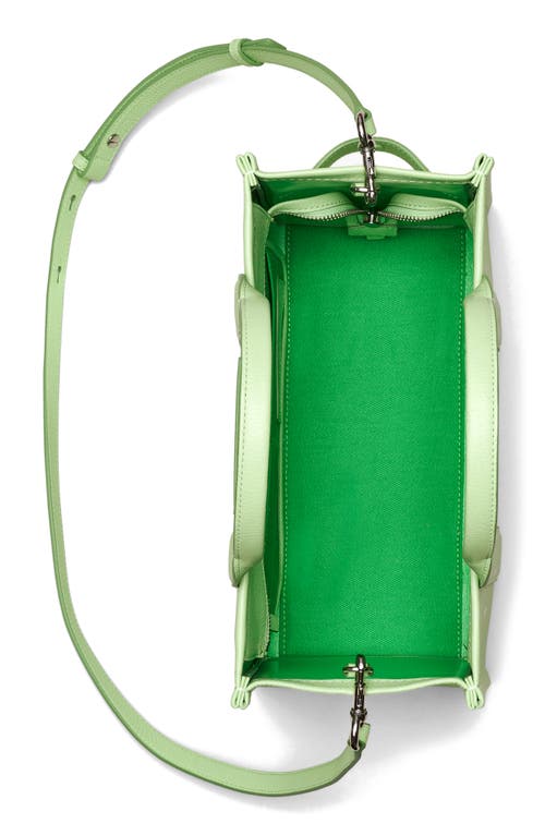 Marc Jacobs The Leather Small Tote Bag Peppermint In Peppermint