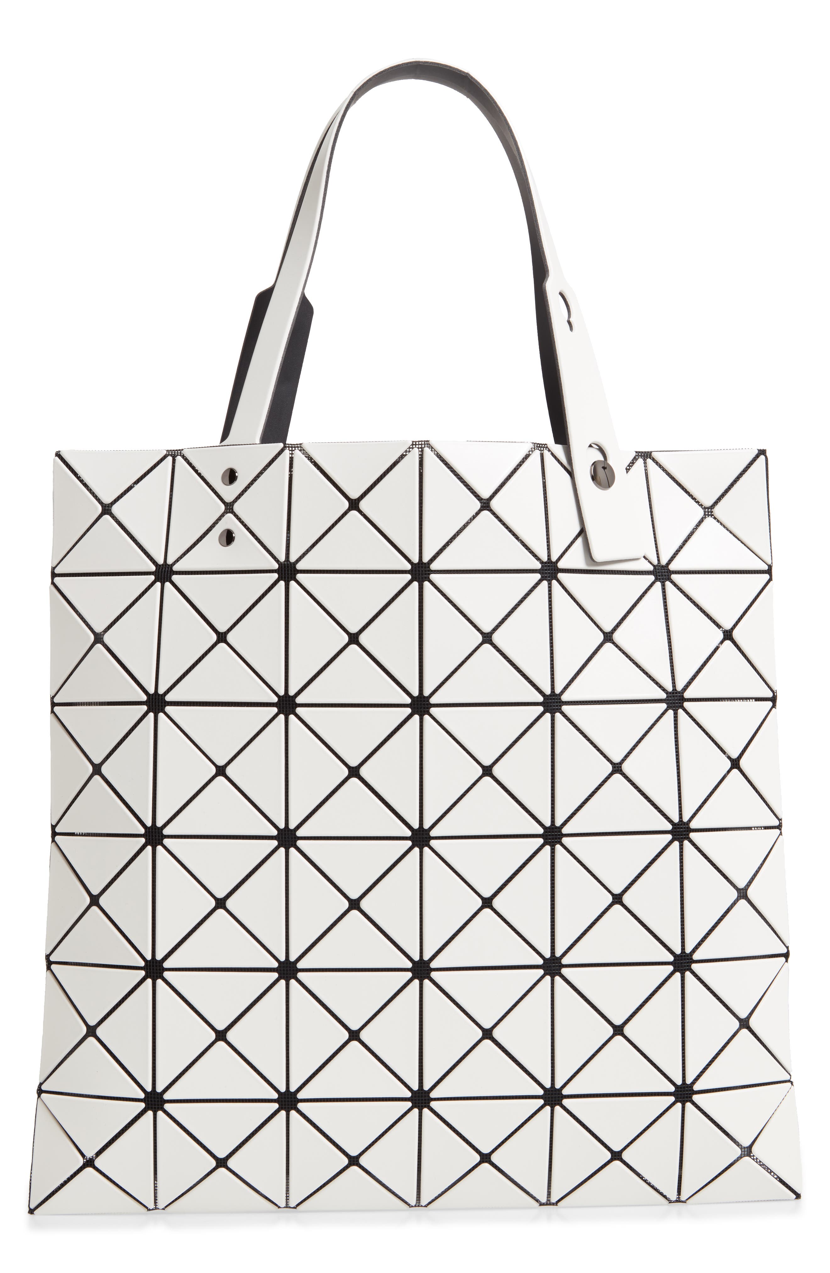 Bao Bao Issey Issey Miyake Lucent Matte Tote, Alternate, color, OFF WHITE