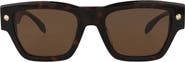 McQueen Fashion 53mm Square Sunglasses Glasses