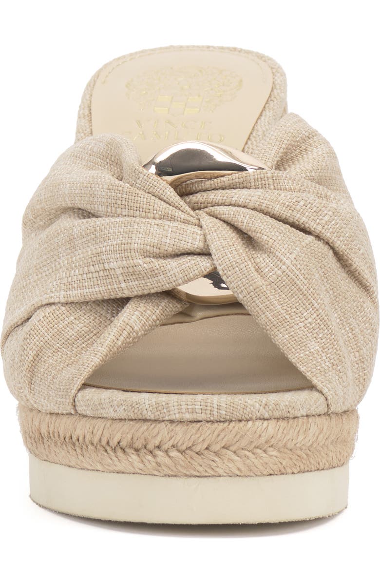 Vince Camuto Briana Platform Wedge Sandal, Alternate, color, Natural Rltsnl