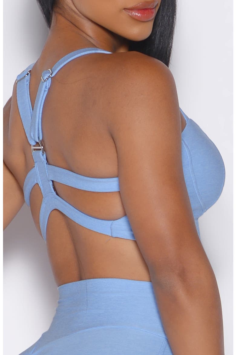 Core Set Bra, Alternate, color, Bright Hydrangea