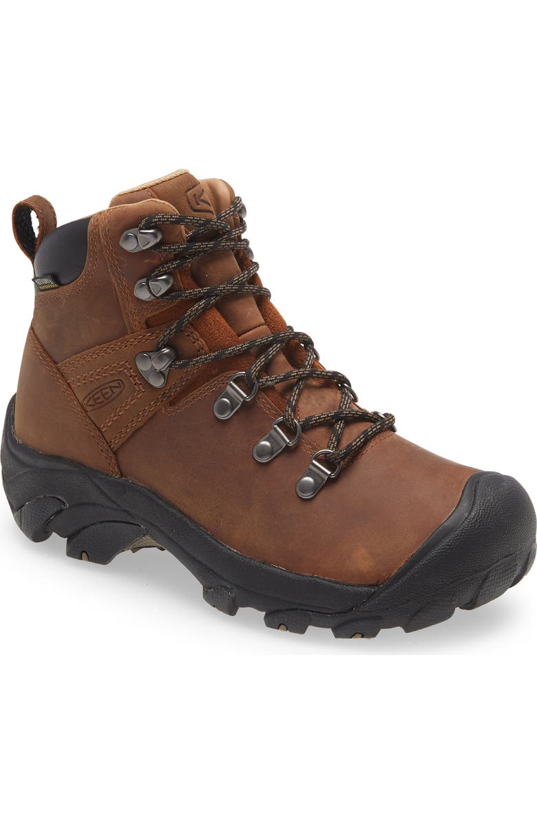 KEEN Pyrenees Waterproof Hiking Boot, Main, color, Syrup