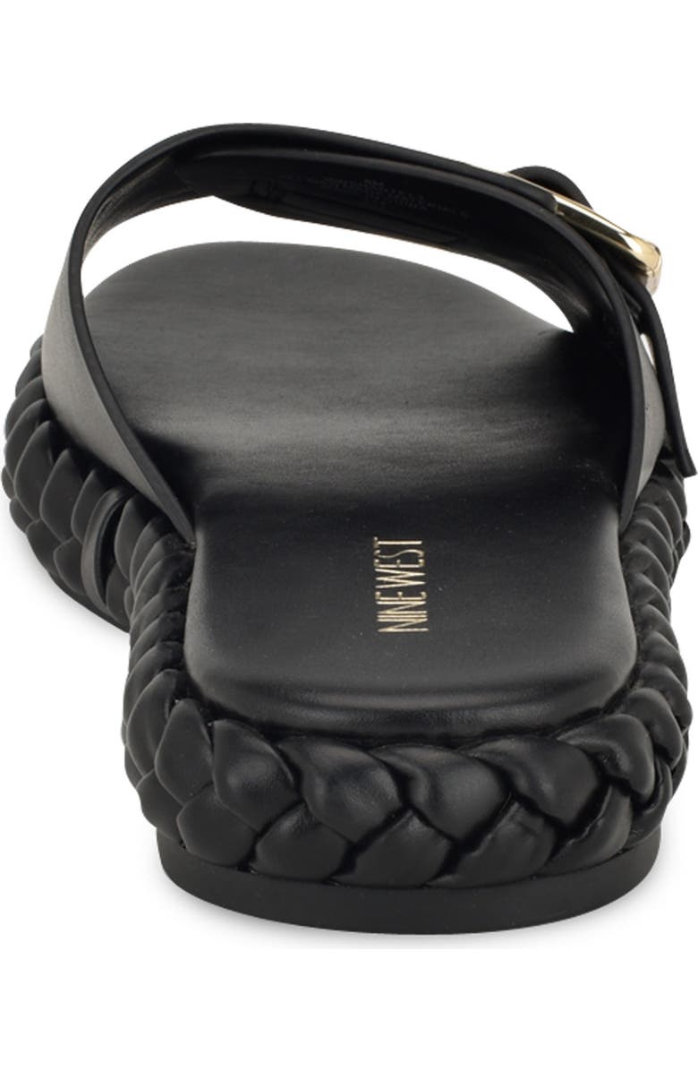 Nine West Shantel Buckle Slide Sandal, Alternate, color,