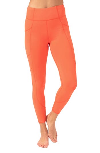 Threads 4 Thought Rita High Waist Pocket Leggings In Tango