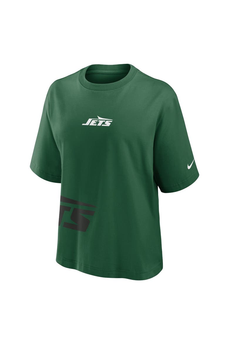 Women's Nike Green New York Jets Boxy T-Shirt, Alternate, color, Green