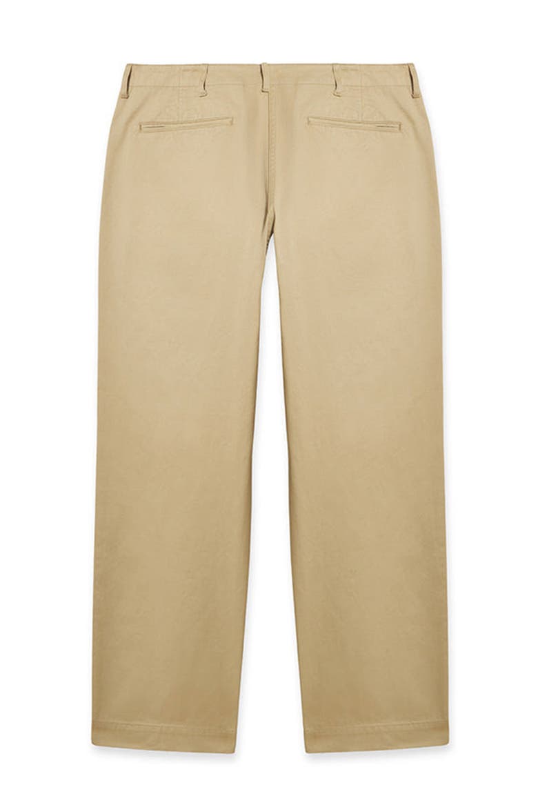 Officer Cotton Chino Trousers, Alternate, color, CAMEL