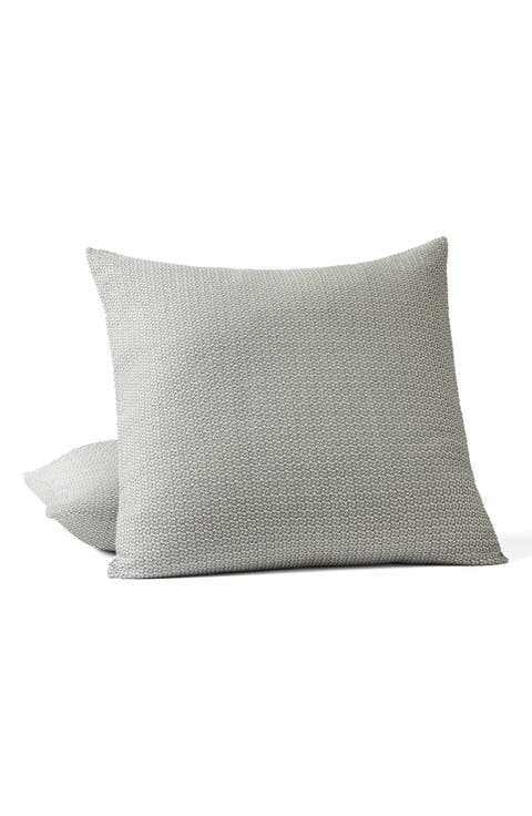 Honeycomb Organic Cotton Euro Pillow Sham