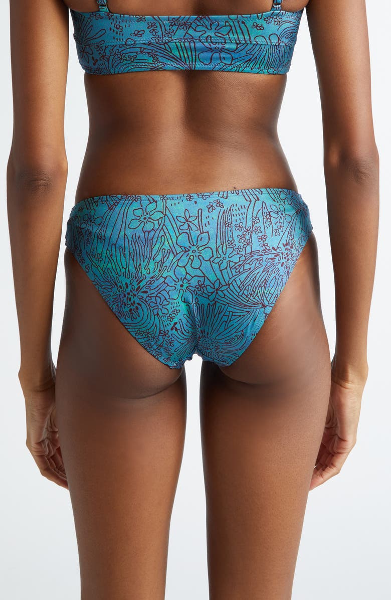 Ulla Johnson Dani Bikini Bottoms, Alternate, color, Lagoon