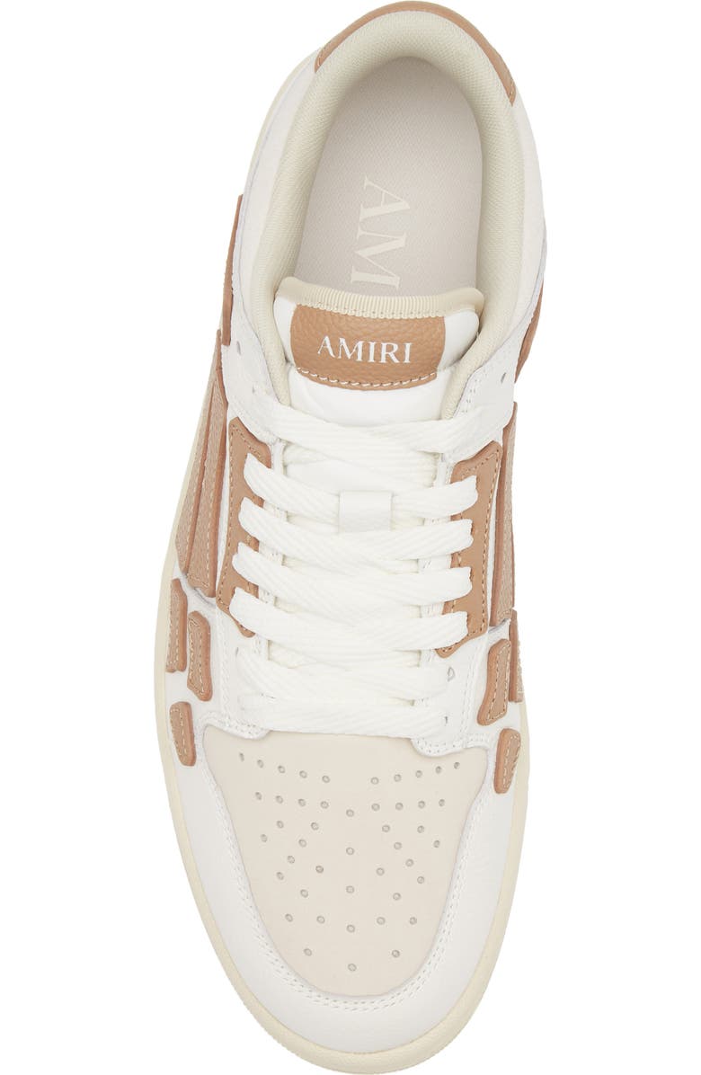 AMIRI Skeleton Low Top Sneaker, Alternate, color, Camel