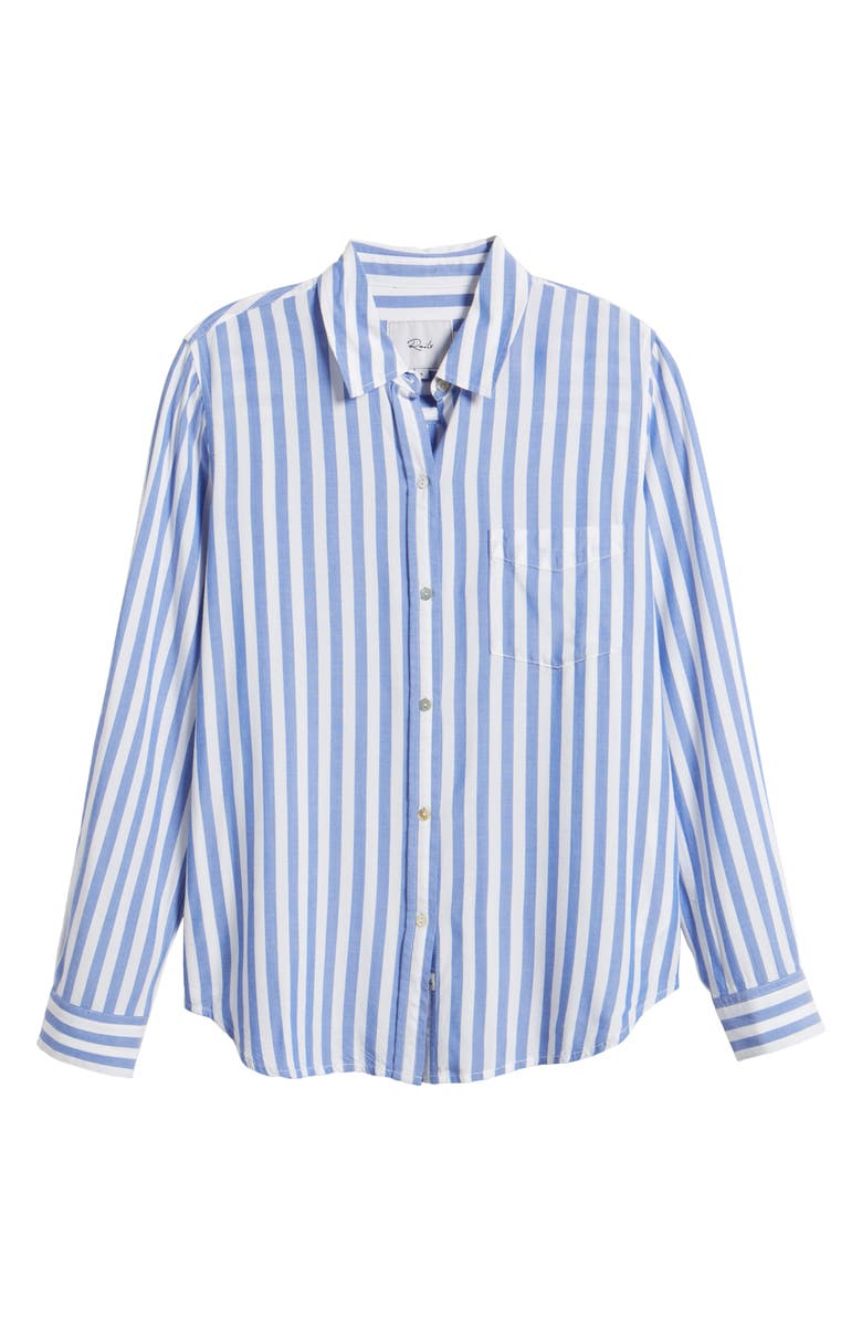 Rails Wren Stripe Button-Up Shirt, Alternate, color, Blue White