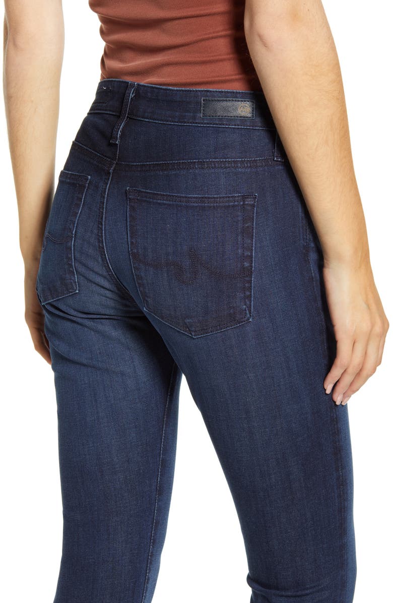 AG The Farrah High Waist Ankle Skinny Jeans, Alternate, color, 