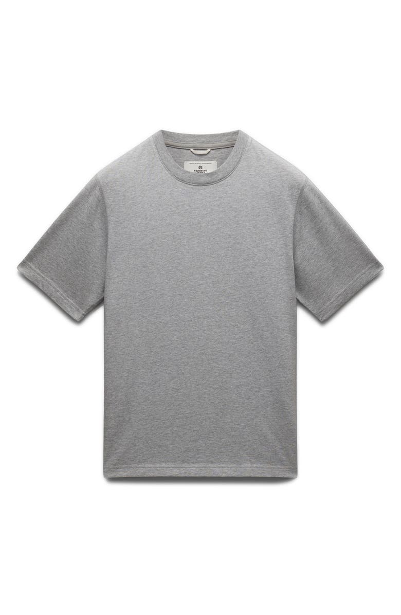 Reigning Champ Midweight Jersey T-Shirt, Alternate, color, Heather Grey