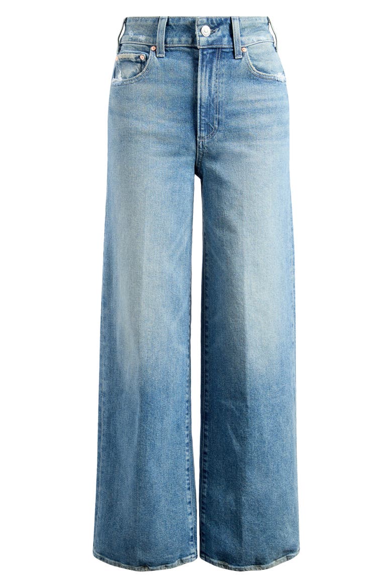 Sasha High Waist Wide Leg Jeans, Alternate, color, CATSMEOWDI
