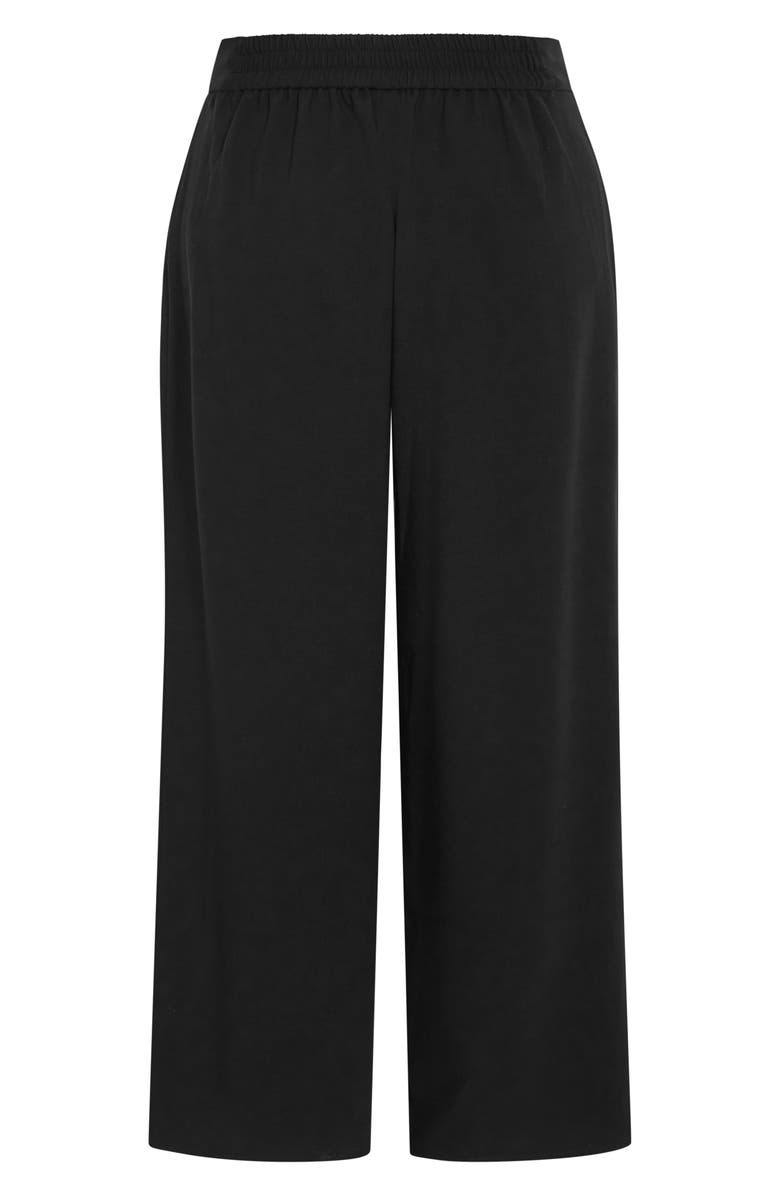 City Chic Dee Front Pleat Wide Leg Pants, Alternate, color, 