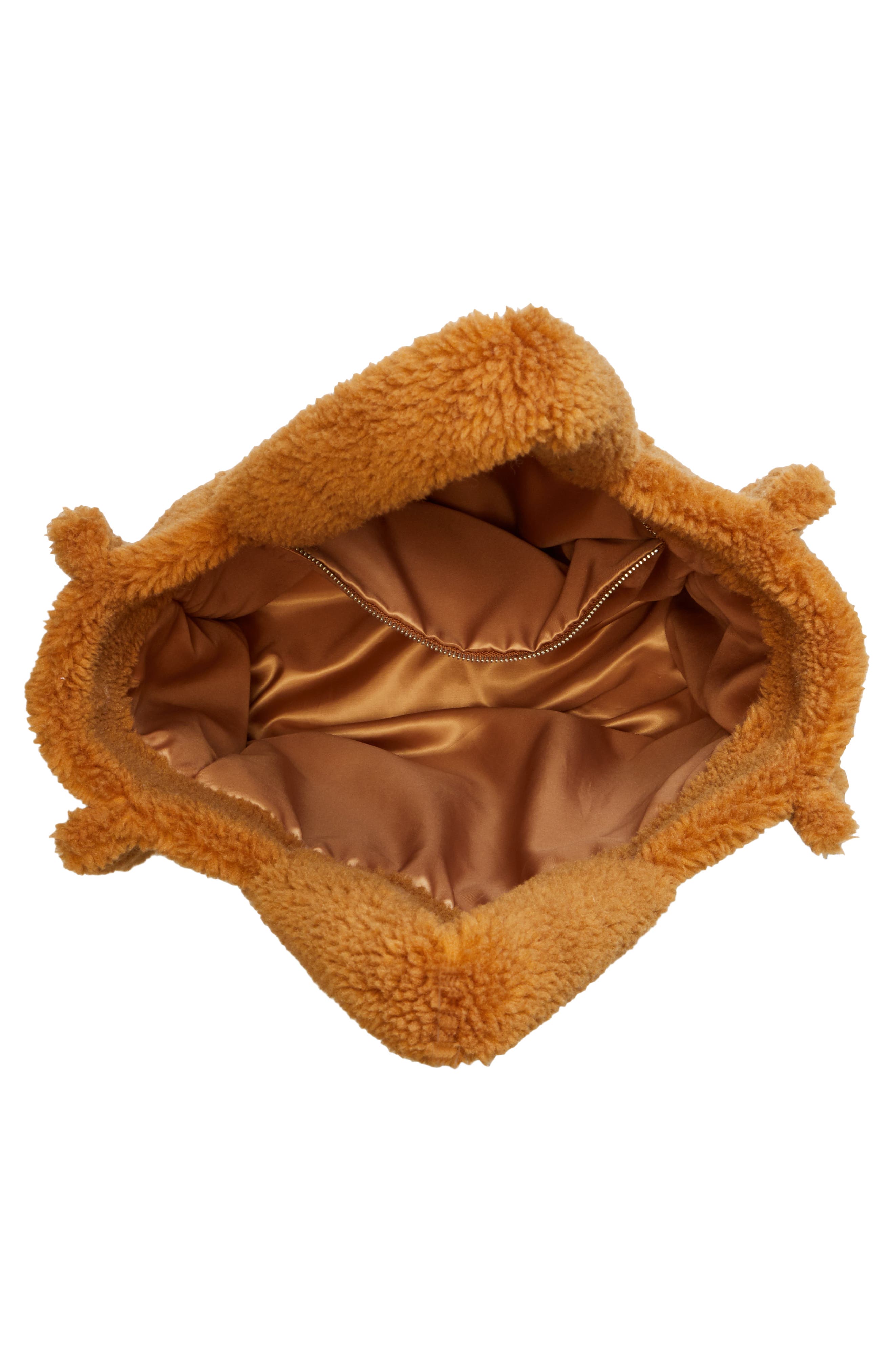 Stand Studio Medium Lolita Teddy Faux Fur Tote, Alternate, color, 