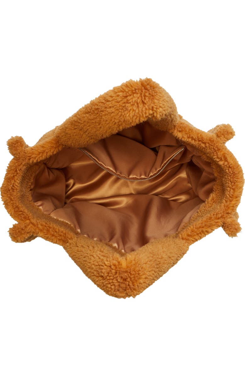Stand Studio Medium Lolita Teddy Faux Fur Tote, Alternate, color,