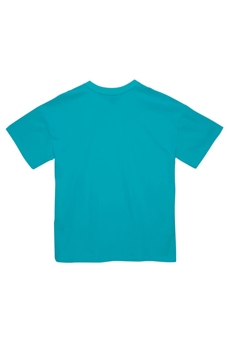 Men's Mitchell & Ness Dan Marino Aqua Miami Dolphins Sideline Retired Player T-Shirt, Alternate, color, Aqua