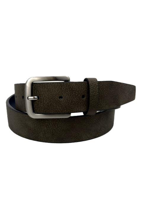 Tumbled Leather Belt