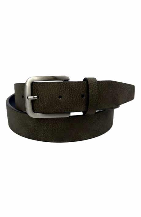 Tumbled Leather Belt