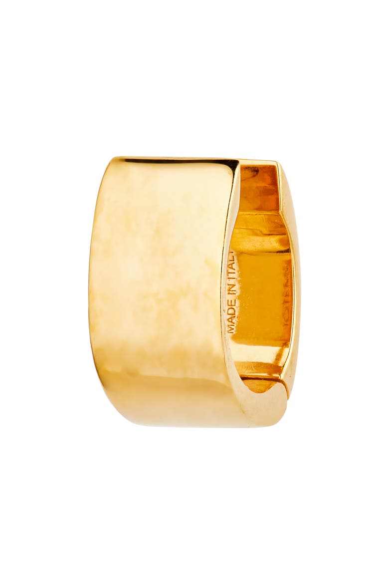 Signature Huggie Hoop Earrings, Alternate, color, GOLD