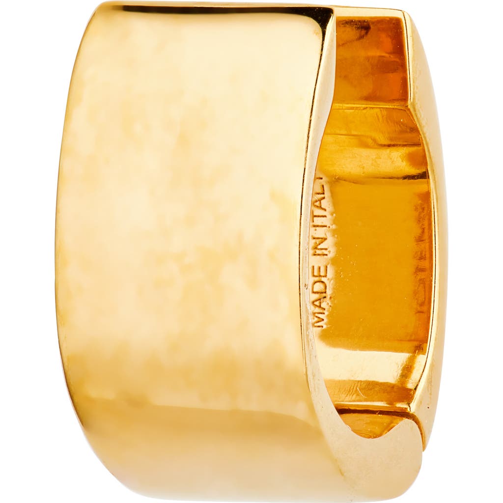 Totême Toteme Signature Huggie Hoop Earrings