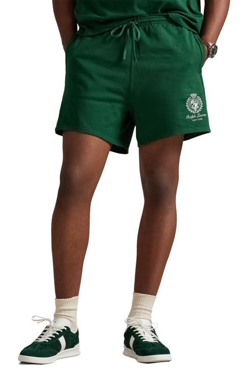 Relaxed Fit Jersey Graphic Sweat Shorts