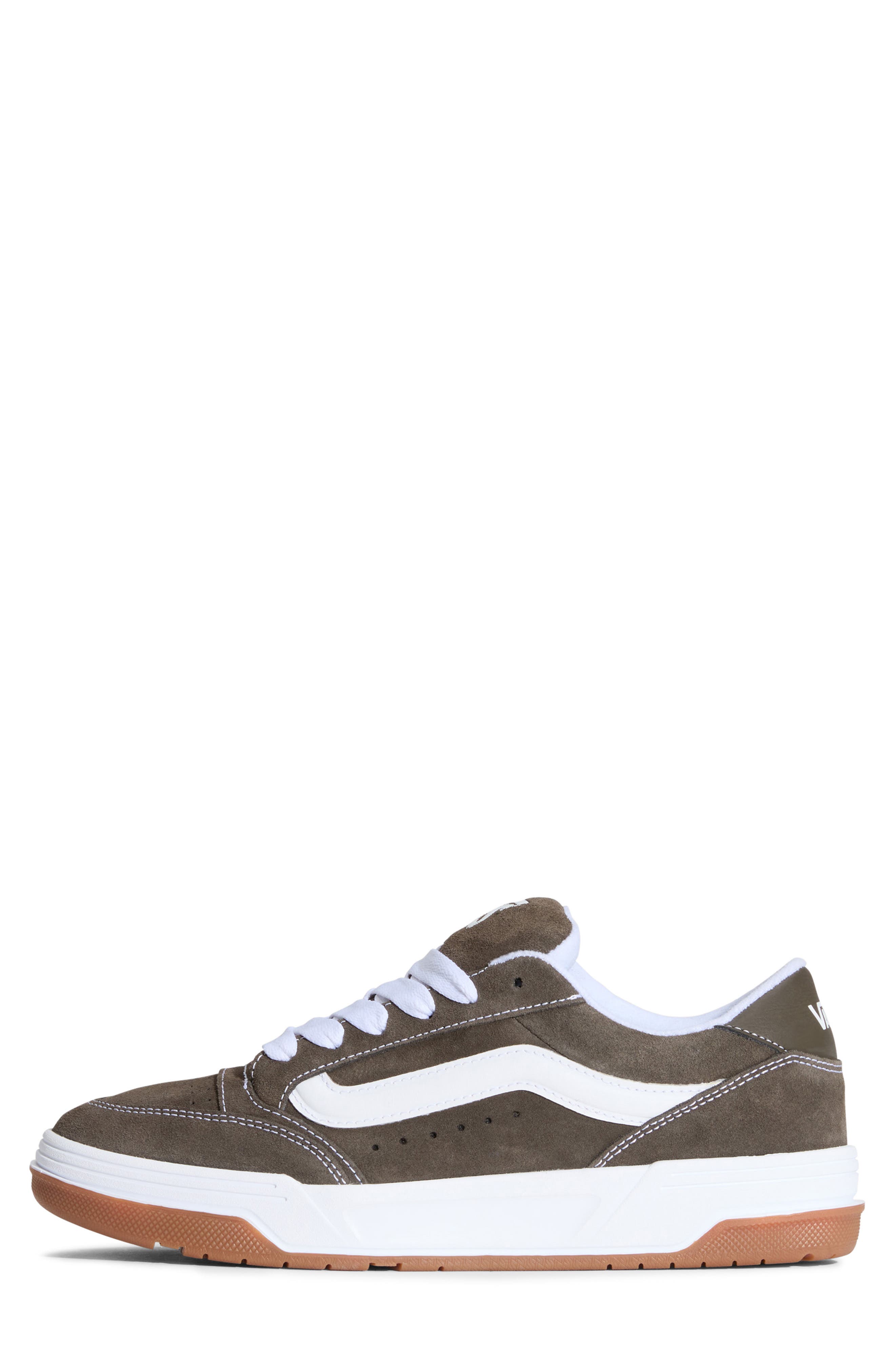 Vans Hylane Suede Sneaker, Alternate, color, Suede Brown
