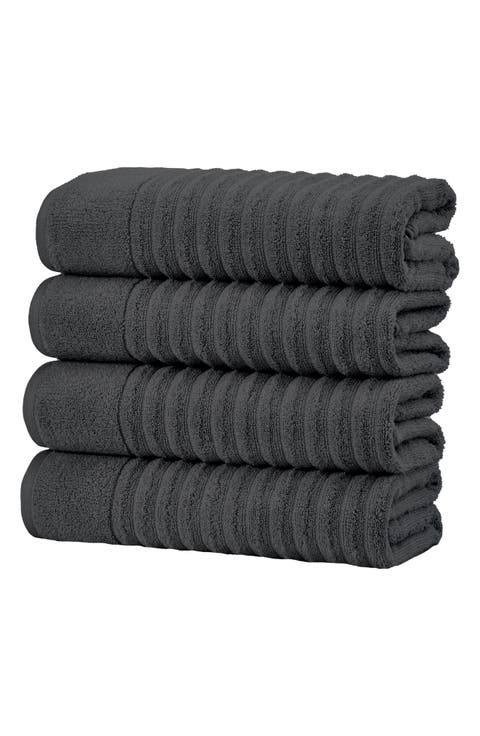 Combed Cotton 4-Pack Bath Towels